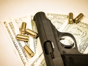 Gun Money Theft